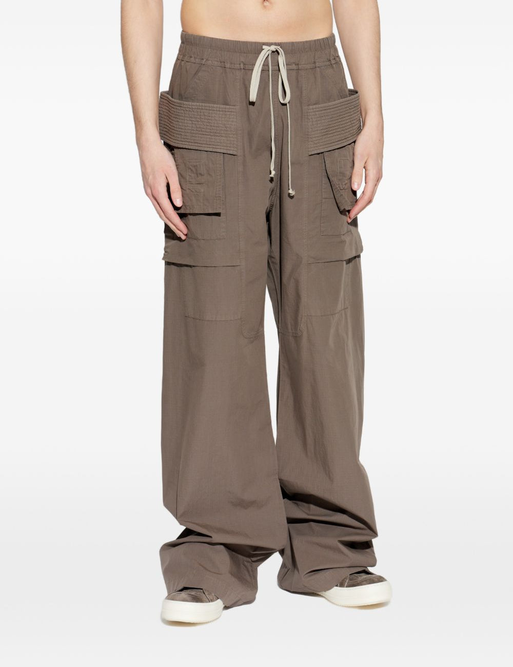 Pantaloni cargo in verde Rick owens drkshdw - uomo 