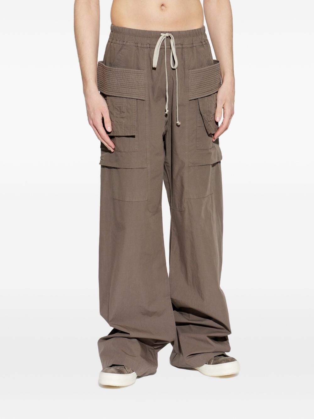 Pantaloni cargo in verde Rick owens drkshdw - uomo 