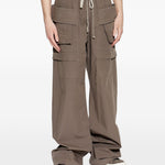 Pantaloni cargo in verde Rick owens drkshdw - uomo 