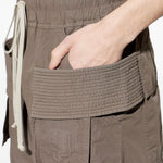 Pantaloni cargo in verde Rick owens drkshdw - uomo 