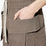 Pantaloni cargo in verde Rick owens drkshdw - uomo 