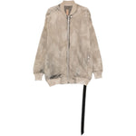 Bomber Jumbo Flight in grigio Rick owens drkshdw - uomo 