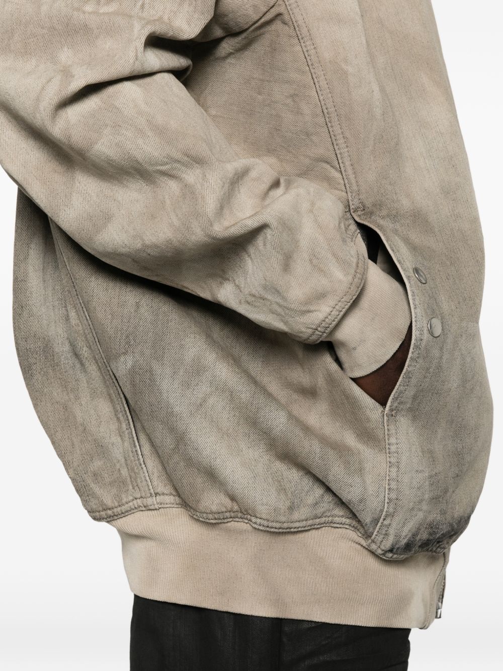 Bomber Jumbo Flight in grigio Rick owens drkshdw - uomo 