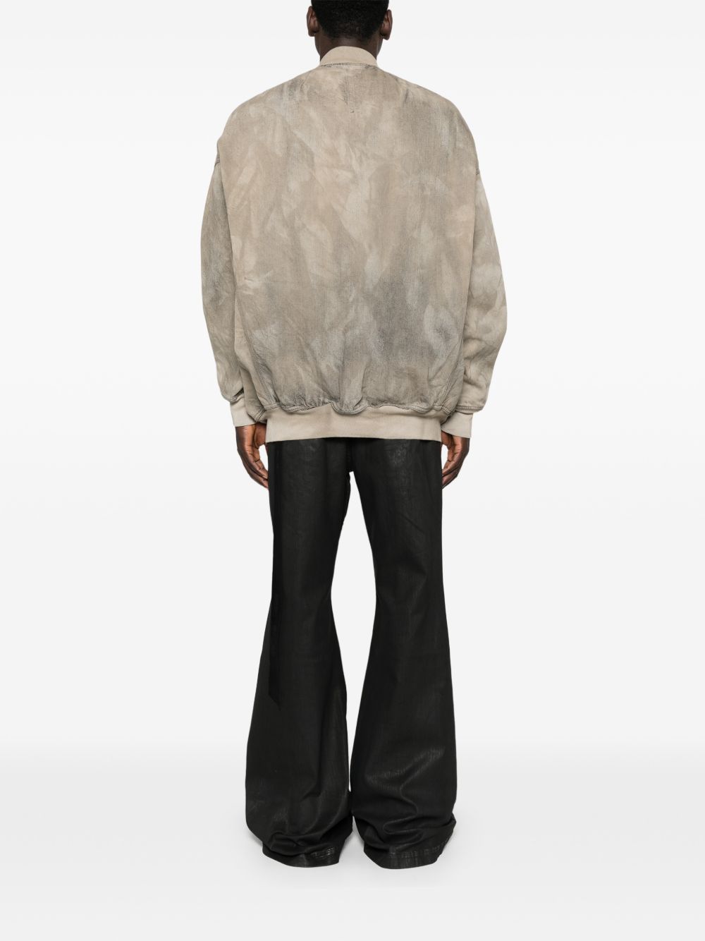 Bomber Jumbo Flight in grigio Rick owens drkshdw - uomo 