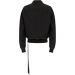 GIACCA BOMBER BAUHAUS FLIGHT IN NERO RICK OWENS DRKSHDW - UOMO 