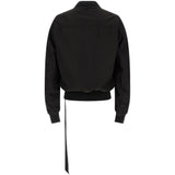 GIACCA BOMBER BAUHAUS FLIGHT IN NERO RICK OWENS DRKSHDW - UOMO 