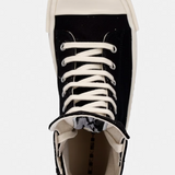 Sneakers alte in nero Rick Owens Drkshdw - uomo 