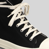 Sneakers alte in nero Rick Owens Drkshdw - uomo 