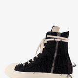 Sneakers alte slash in nero Rick Owens Drkshdw -  uomo 