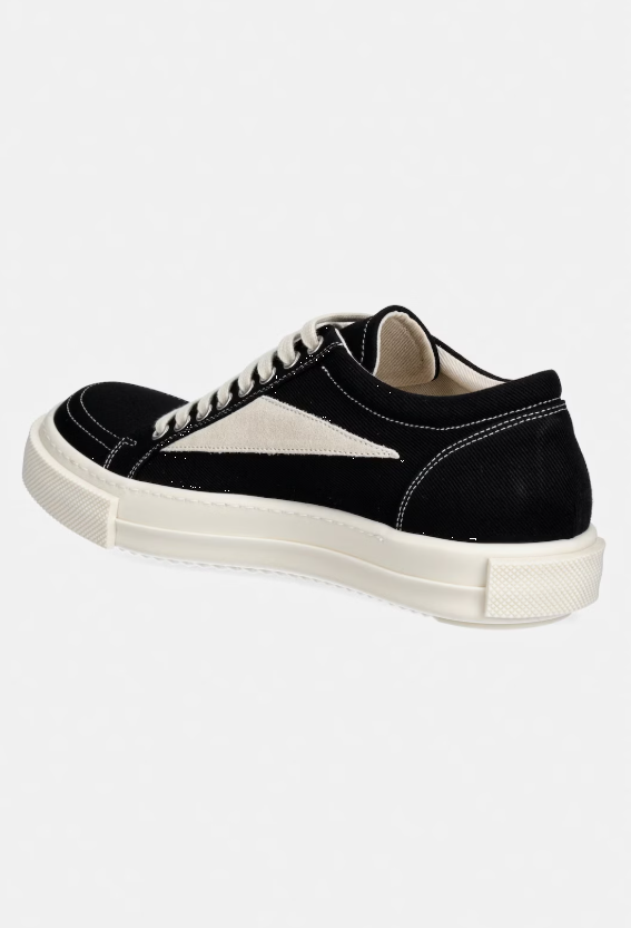 Sneakers basse vintage in nero Rick Owens Drkshdw - uomo 