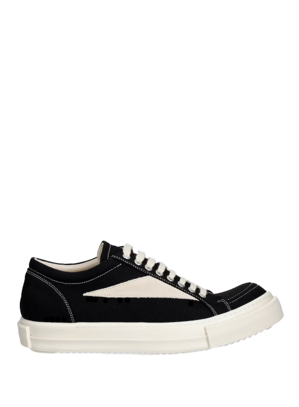 Sneakers basse vintage in nero Rick Owens Drkshdw - uomo 