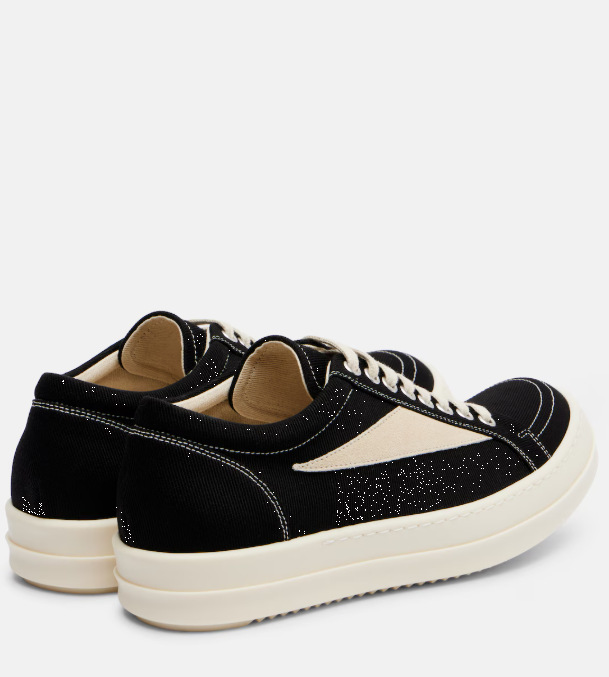 Sneakers basse vintage in nero Rick Owens Drkshdw - uomo<BR/> 