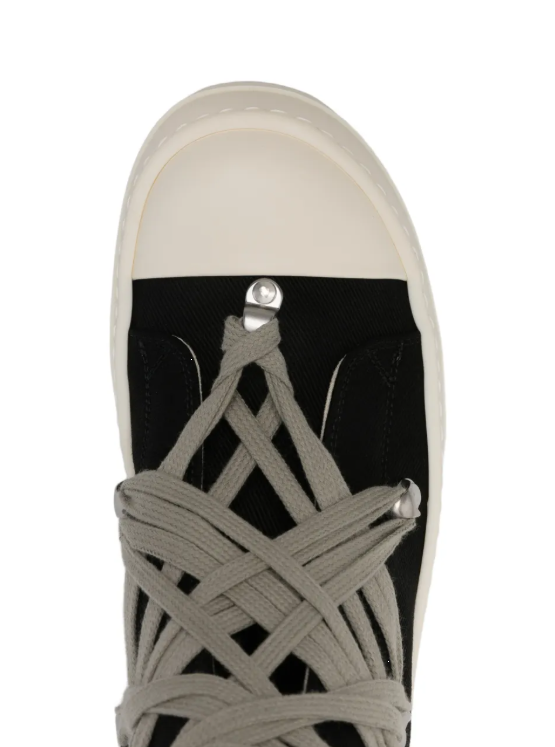 Sneakers megalace in nero Rick Owens Drkshdw - uomo 