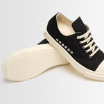 Sneakers basse extreme in nero rick owens drkshdw - uomo 