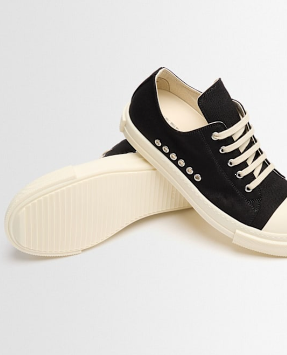 Sneakers basse extreme in nero rick owens drkshdw - uomo 