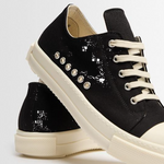 Sneakers basse extreme in nero rick owens drkshdw - uomo 