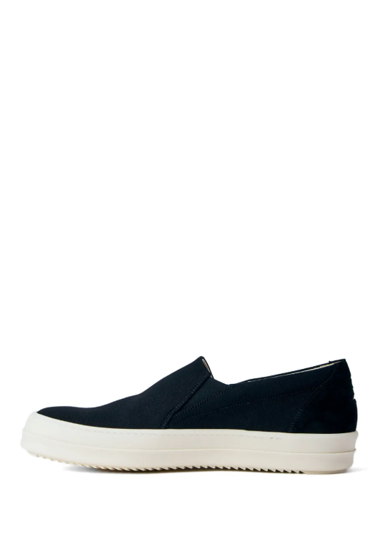 Sneakers basse senza lacci penta boat in nero Rick Owens Drkshdw - uomo 