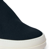 Sneakers basse senza lacci penta boat in nero Rick Owens Drkshdw - uomo 