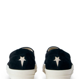 Sneakers basse senza lacci penta boat in nero Rick Owens Drkshdw - uomo 