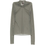 Top a maniche lunghe Kairo Twisted in verde Rick owens lilies - donna 