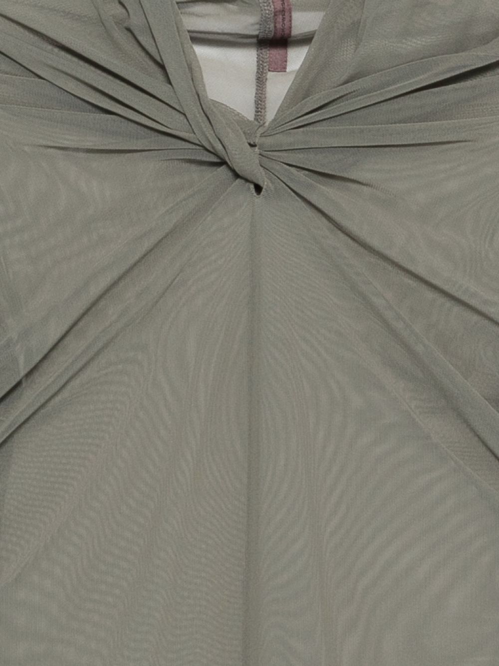 Top a maniche lunghe Kairo Twisted in verde Rick owens lilies - donna 