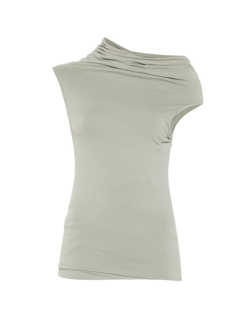 Top drappeggiato lola in grigio Rick owens lilies - donna 