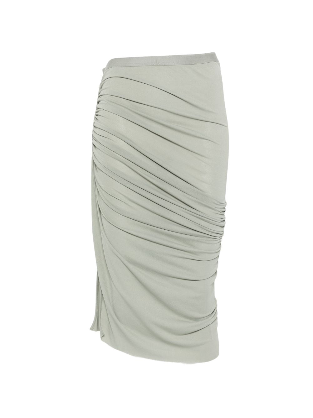Gonna midi Edfu in verde salvia Rick Owens Lilies - donna 