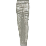 Gonna lunga eva in verde salvia Rick Owens Lilies - donna 