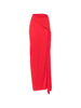 Rick Owens Lilies Red Draped Long Skirt - women