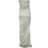Abito lungo edfu in verde salvia Rick Owens Lilies - donna 