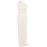 Abito lungo Avra in avorio Rick Owens Lilies - donna 