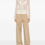 Giacca Naska Gary con paillettes in avorio Rick Owens Lilies - donna 