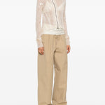 Giacca Naska Gary con paillettes in avorio Rick Owens Lilies - donna 