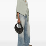 Blusa con nodo in argento Rick Owens Lilies - donna 