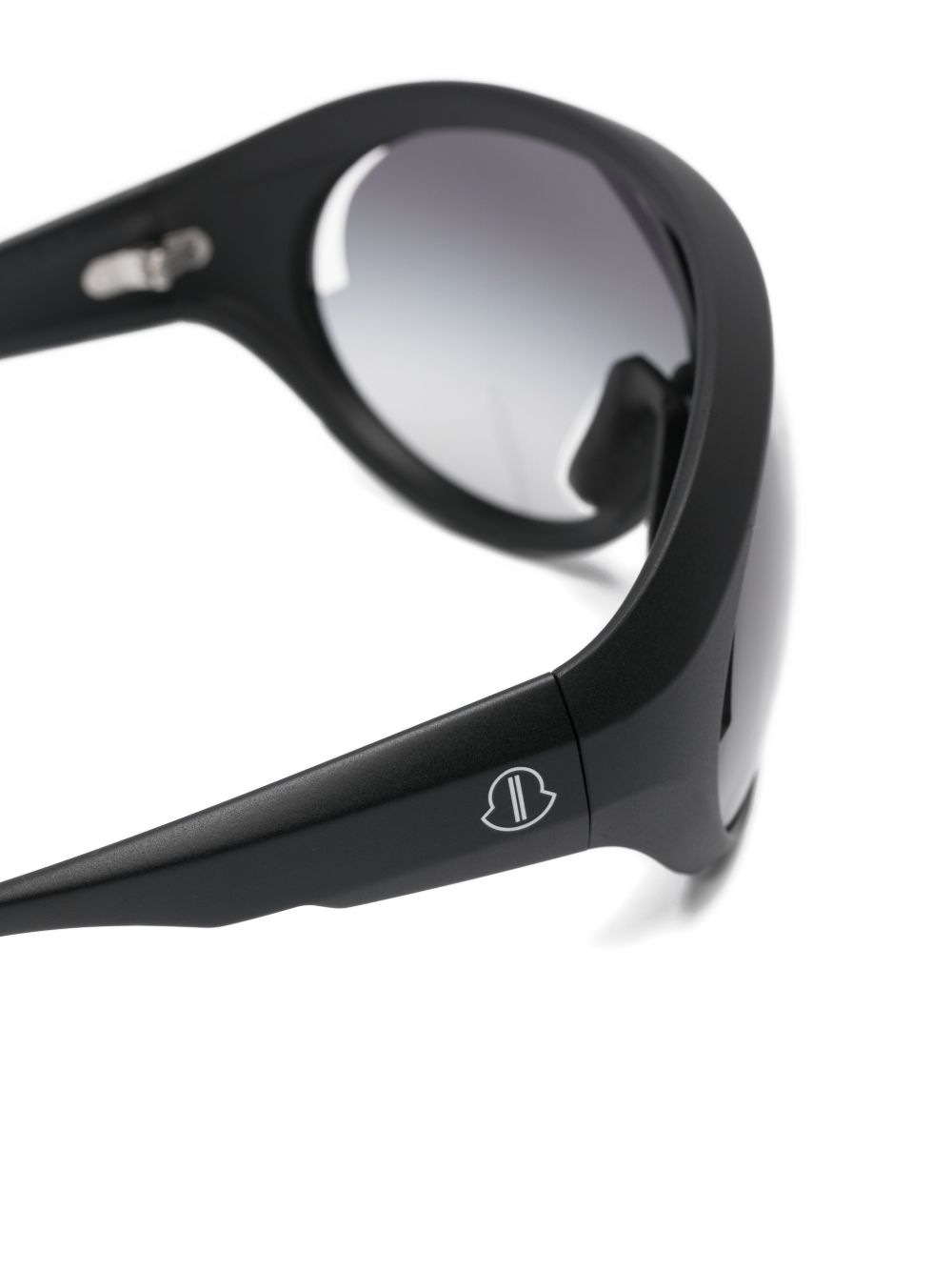 Occhiali da sole in nero Rick Owens x Moncler - unisex<BR/> 