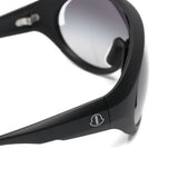 Occhiali da sole in nero Rick Owens x Moncler - unisex<BR/> 