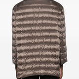 Parka trapuntata flight in marrone Rick Owens x Moncler - unisex<BR/> 