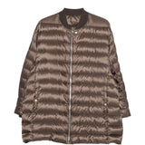 Parka trapuntata flight in marrone Rick Owens x Moncler - unisex<BR/> 