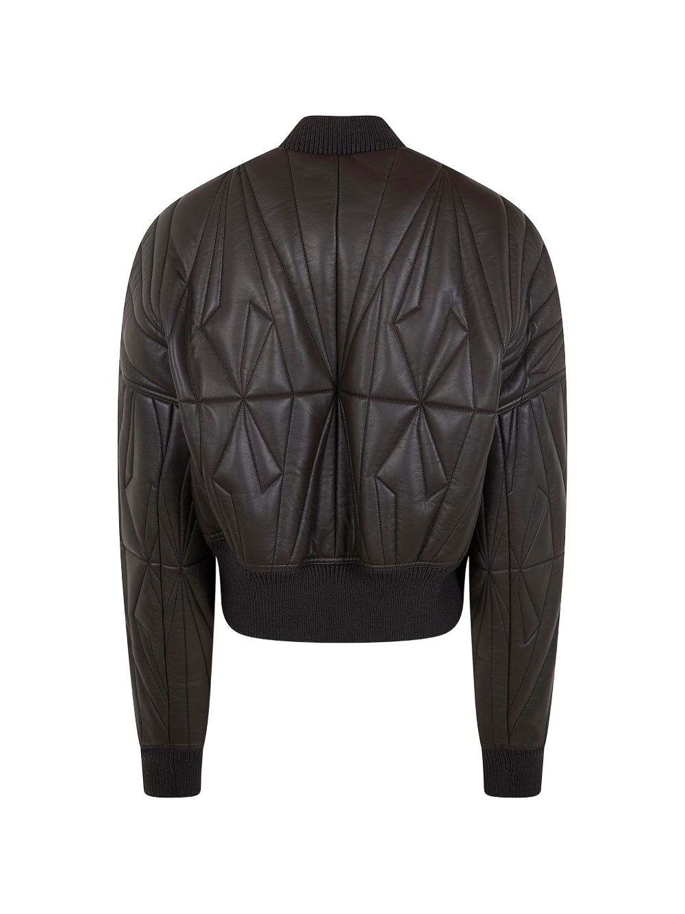 Giacca crop geocamo in marrone Rick Owens x Moncler - unisex<BR/> 