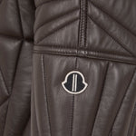Giacca crop geocamo in marrone Rick Owens x Moncler - unisex<BR/> 