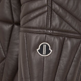 Giacca crop geocamo in marrone Rick Owens x Moncler - unisex<BR/> 
