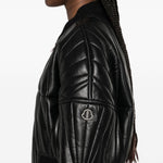 Giacca crop geocamo in nero Rick Owens x Moncler - unisex 