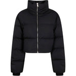 Giacca cyclopic crop in nero Rick Owens x Moncler - unisex<BR/><BR/> 