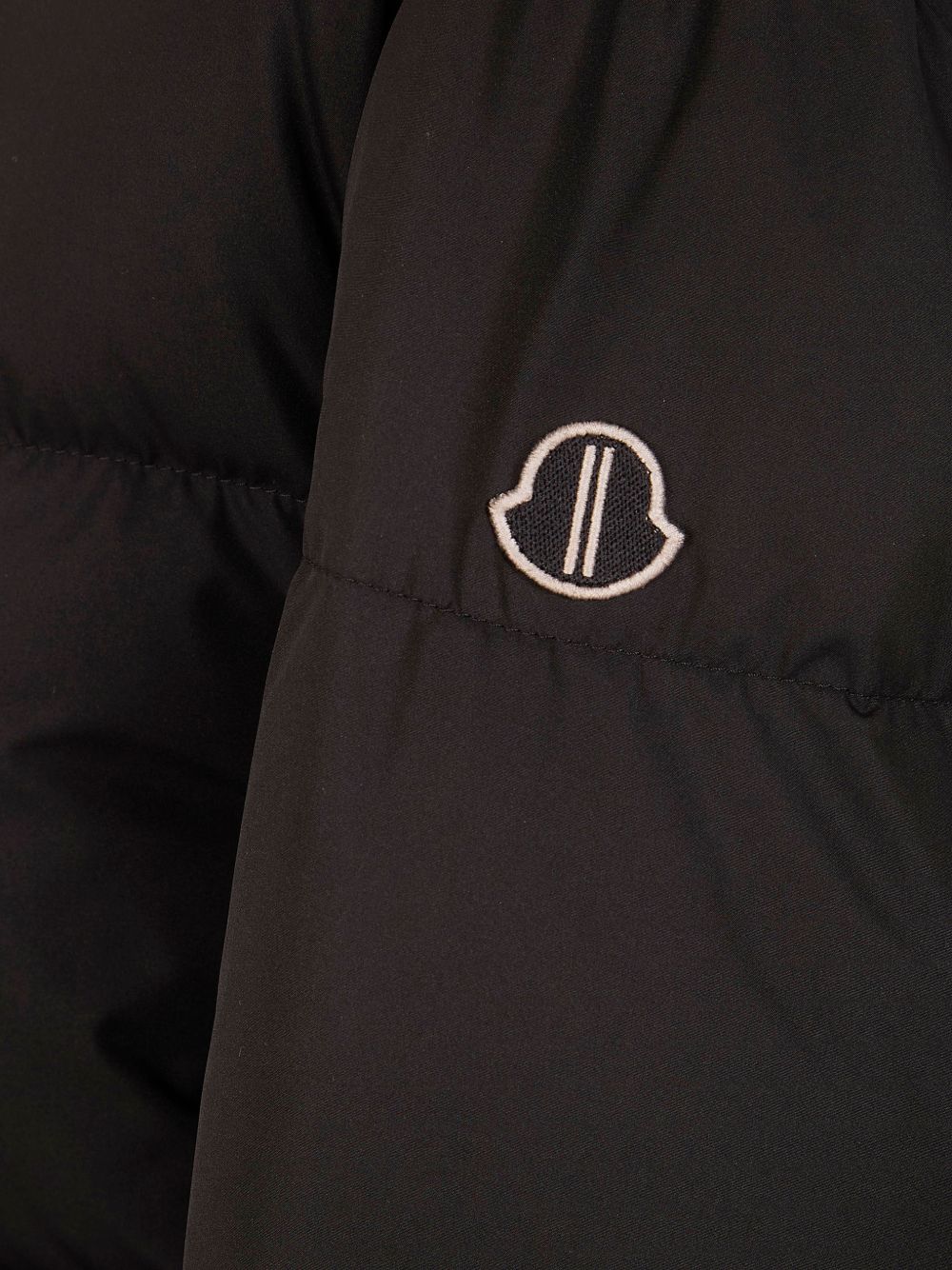 Giacca cyclopic crop in nero Rick Owens x Moncler - unisex<BR/><BR/> 