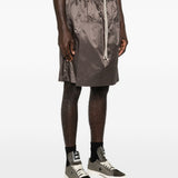 Shorts kilt al ginocchio in marrone Rick Owens x Moncler - unisex<BR/> 