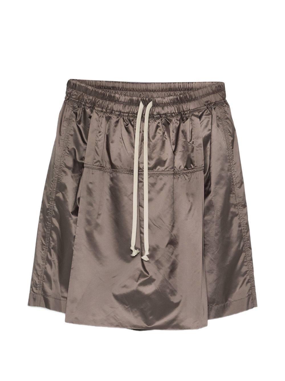 Shorts kilt al ginocchio in marrone Rick Owens x Moncler - unisex<BR/> 