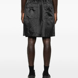 Shorts kilt al ginocchio in nero Rick Owens x Moncler - unisex<BR/> 