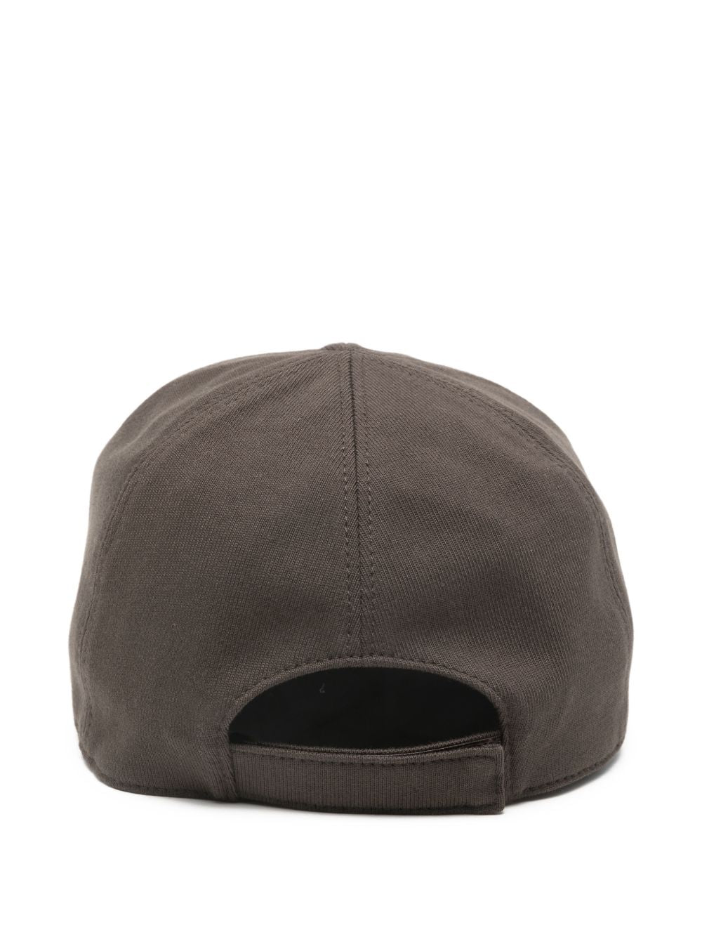 Cappello da baseball con logo in marrone Rick Owens x Moncler - unisex 