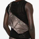 Marsupio bumbag in marrone Rick Owens x Moncler - unisex<BR/> 