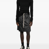 Top a maniche lunghe in cotone grider in nero Rick Owens x Moncler - unisex 